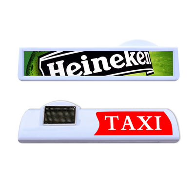 écran de publicité supérieur de toit de voiture d'affichage à LED de Topper de voiture de taxi de 18V T4