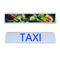 Voiture faite sur commande Topper Signs 20W de signe de toit de taxi du blanc P7 LED